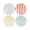 PIATTI IN CARTA LARGE - PREPPY STRIPE