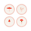 PIATTI IN CARTA SMALL - MARRY MUSHROOM