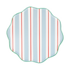 PIATTI IN CARTA LARGE - PREPPY STRIPE