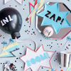 DOYPACK DI PALLONCINI - SUPER EROI 50 PEZZI
