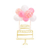 Cake Topper - Palloncini Pink 