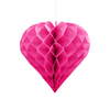 CUORE DECORATIVO - FICSIA 30 CM