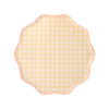 Piatti in carta Large - Quadretti Pastello 4