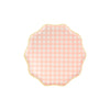 Piatti in carta Small - Quadretti Pastello 3