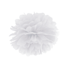 POM POM IN CARTA - BIANCO 35 CM