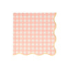 Tovaglioli in carta Large - Quadretti Pastello 3