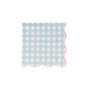 Tovaglioli in carta Small - Quadretti Pastello 4